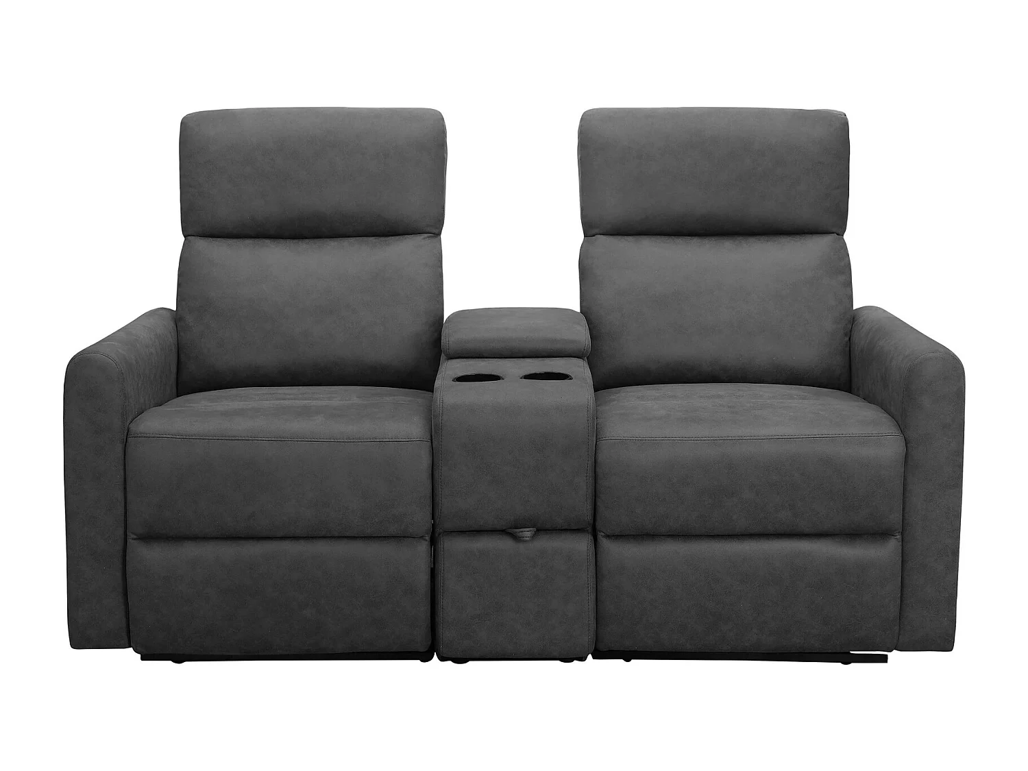 Daoulas Double Recliner Anthra Cowboy