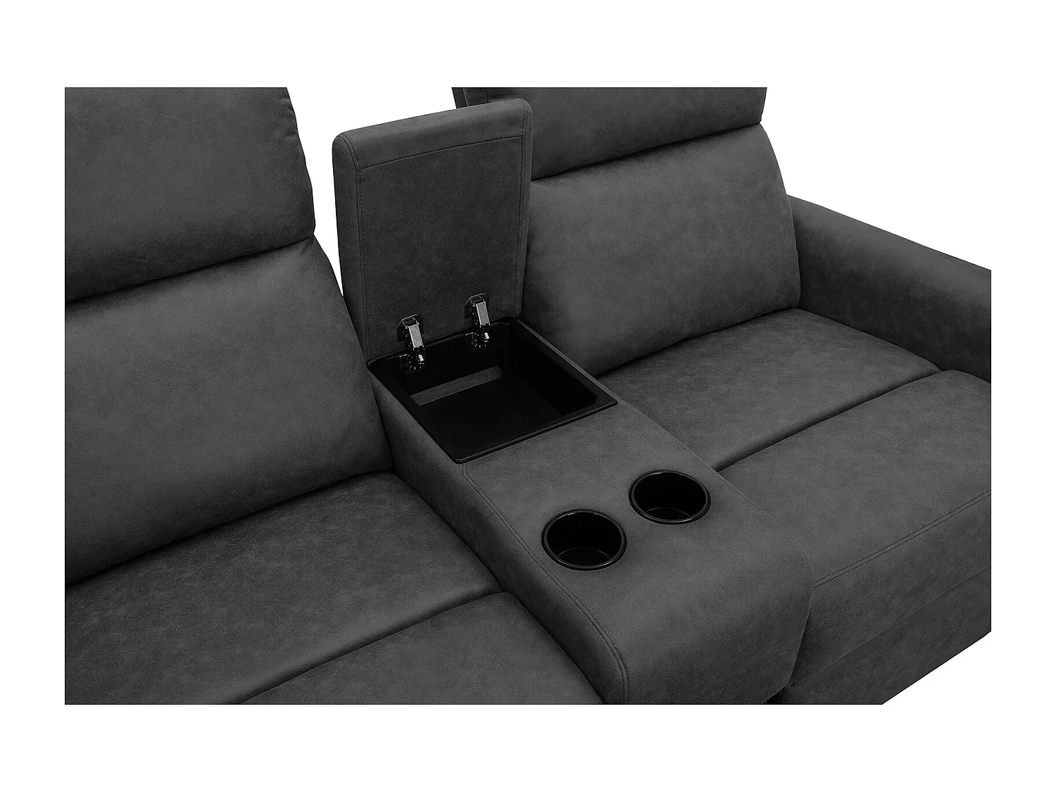 Daoulas Double Recliner Anthra Cowboy