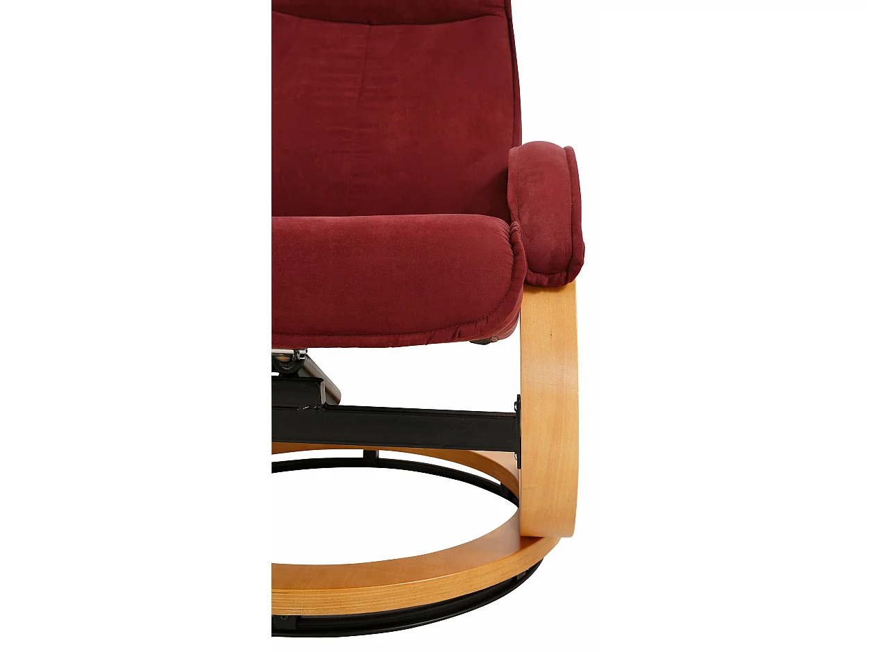 PARIS Sdraio + Sgabello rosso