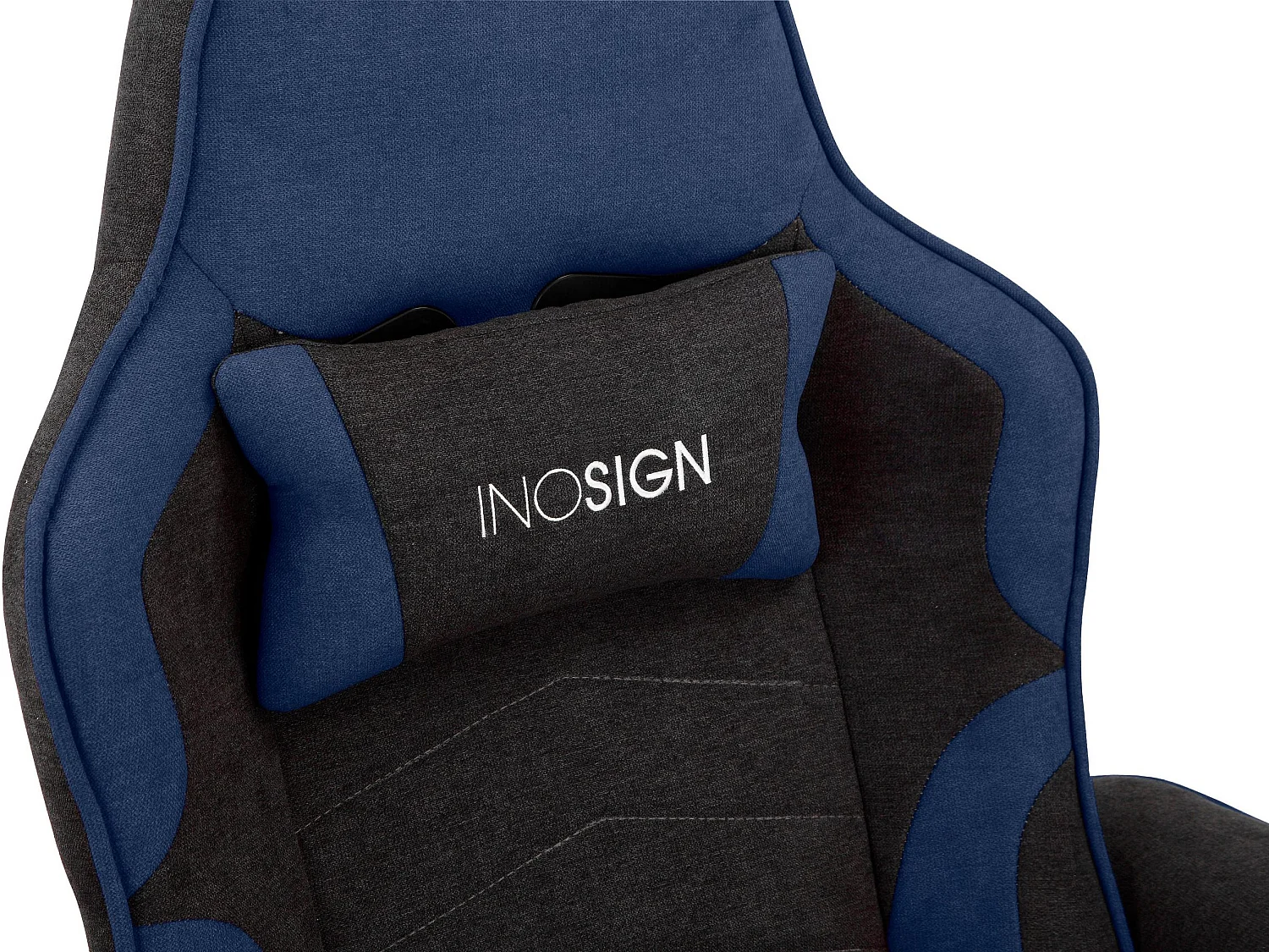 Junker | Cadeira Gamer Recliner Manuel em Tecido Azul