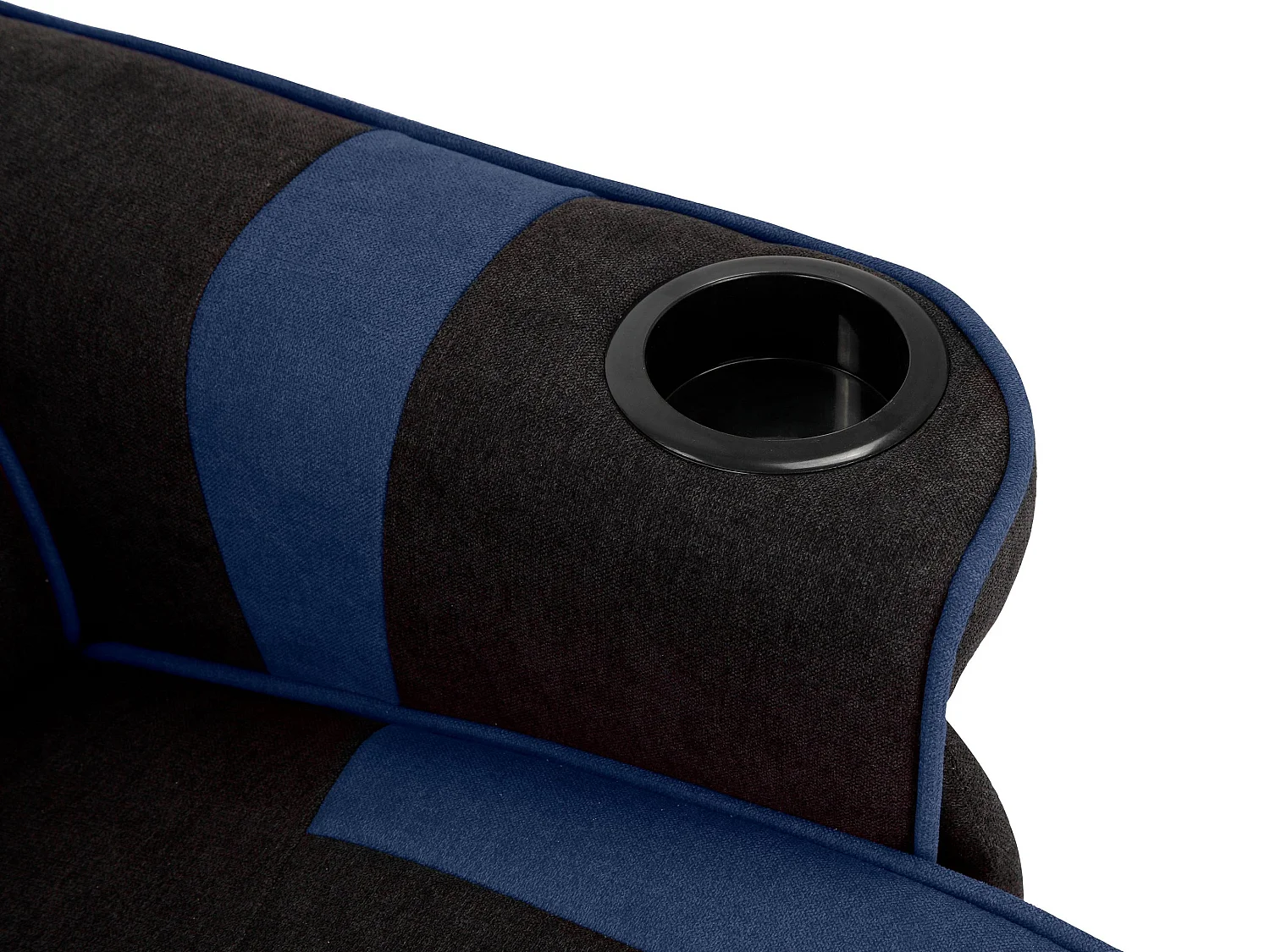 Junker | Cadeira Gamer Recliner Manuel em Tecido Azul