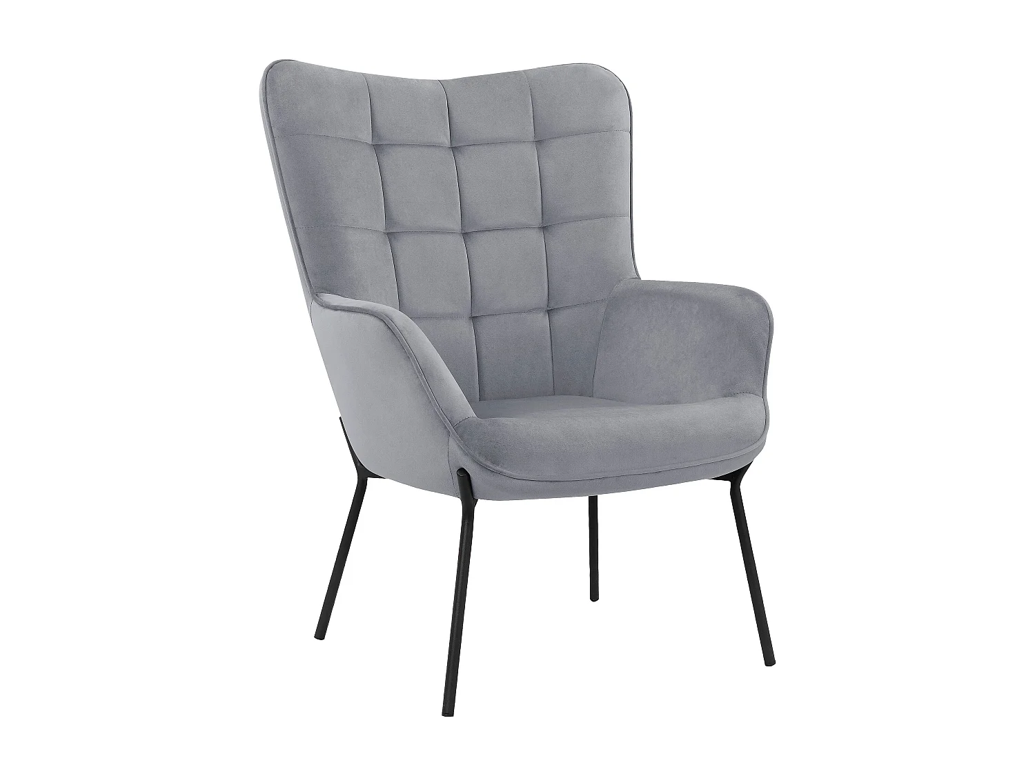 Sillón Boris gris claro Stax