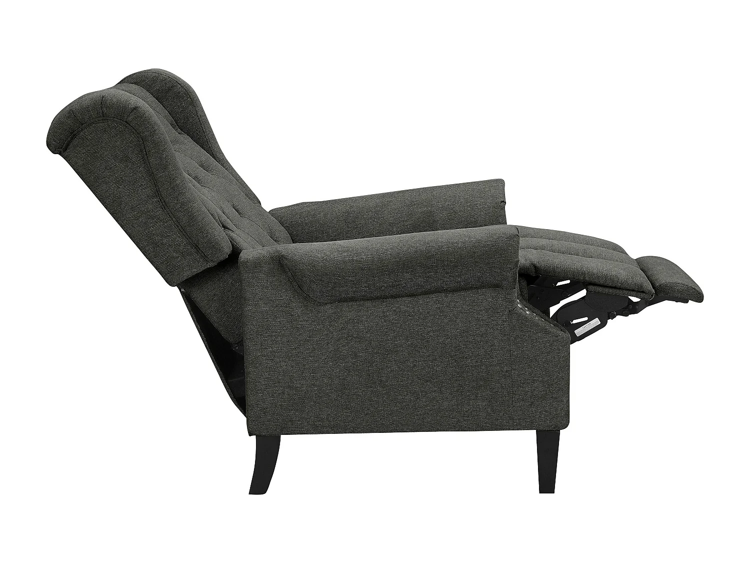 Aura Recliner Anthra Belfast stof