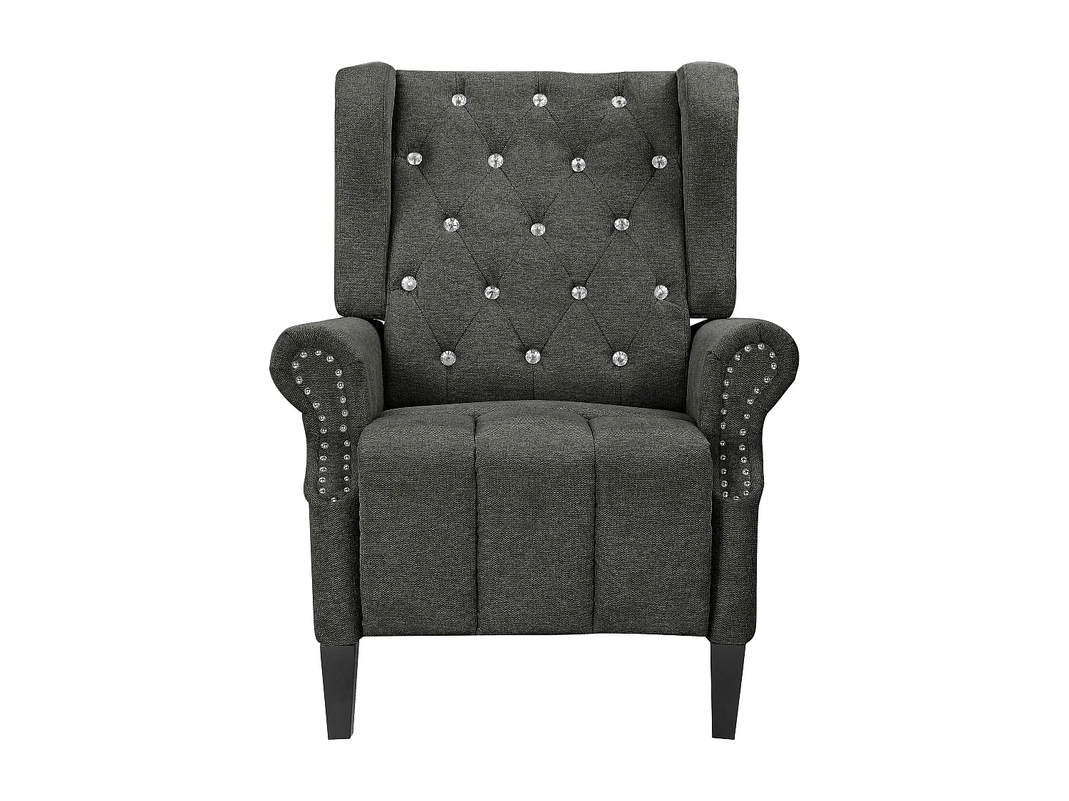 Aura Recliner Anthra Belfast stof