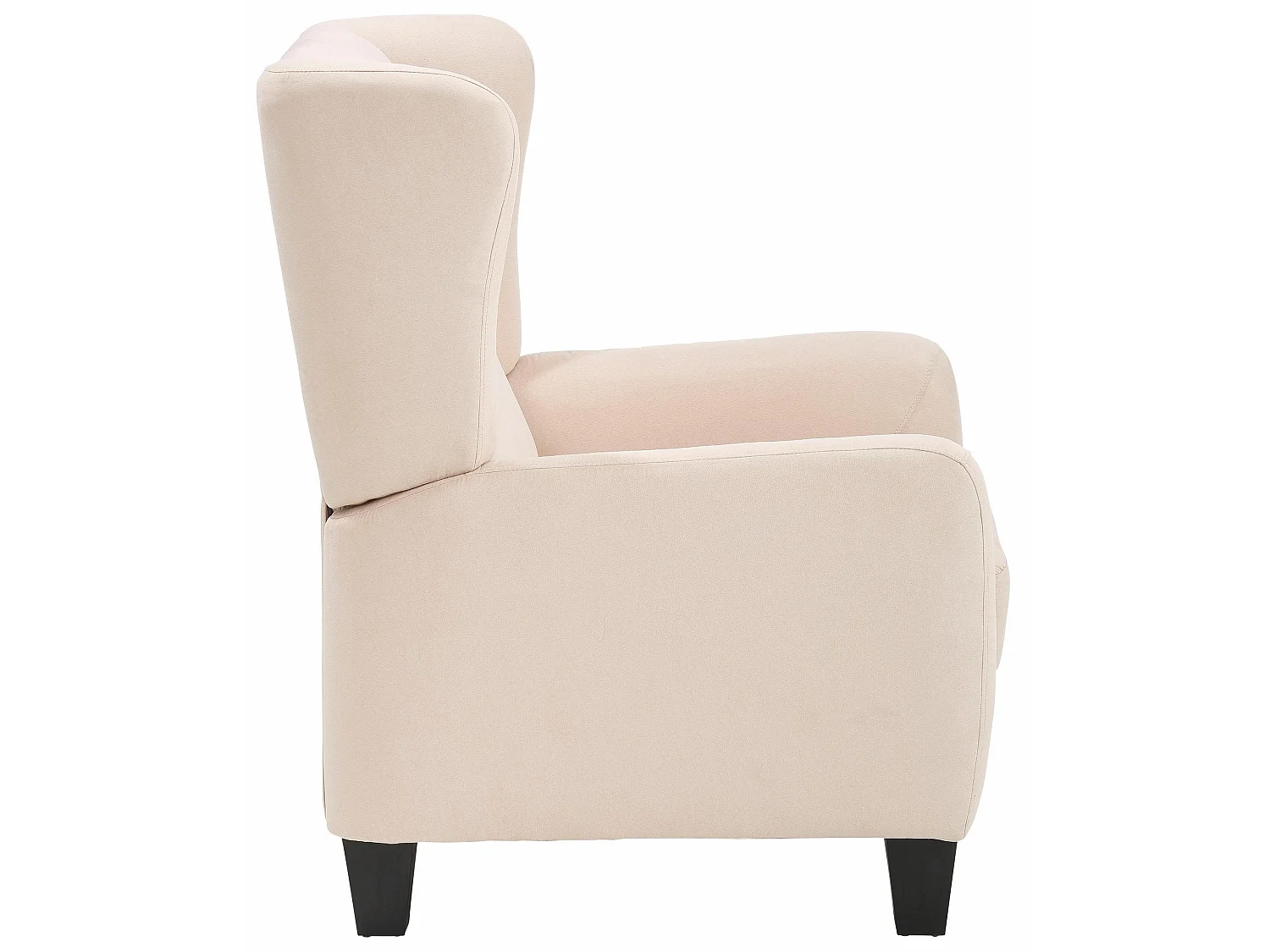 Alessa|Fauteuil Crème Microfibre