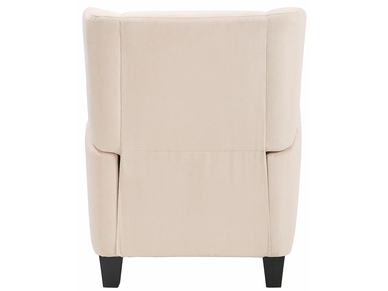 Alessa|Fauteuil Crème Microfibre