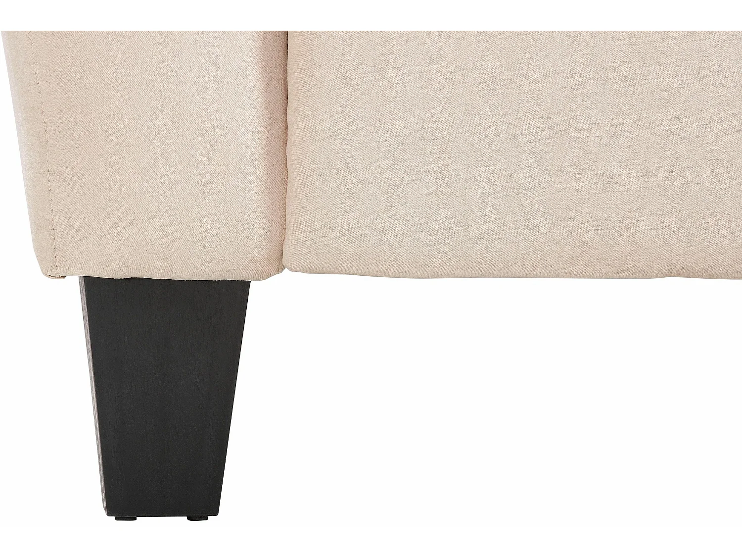 Alessa|Fauteuil Crème Microfibre