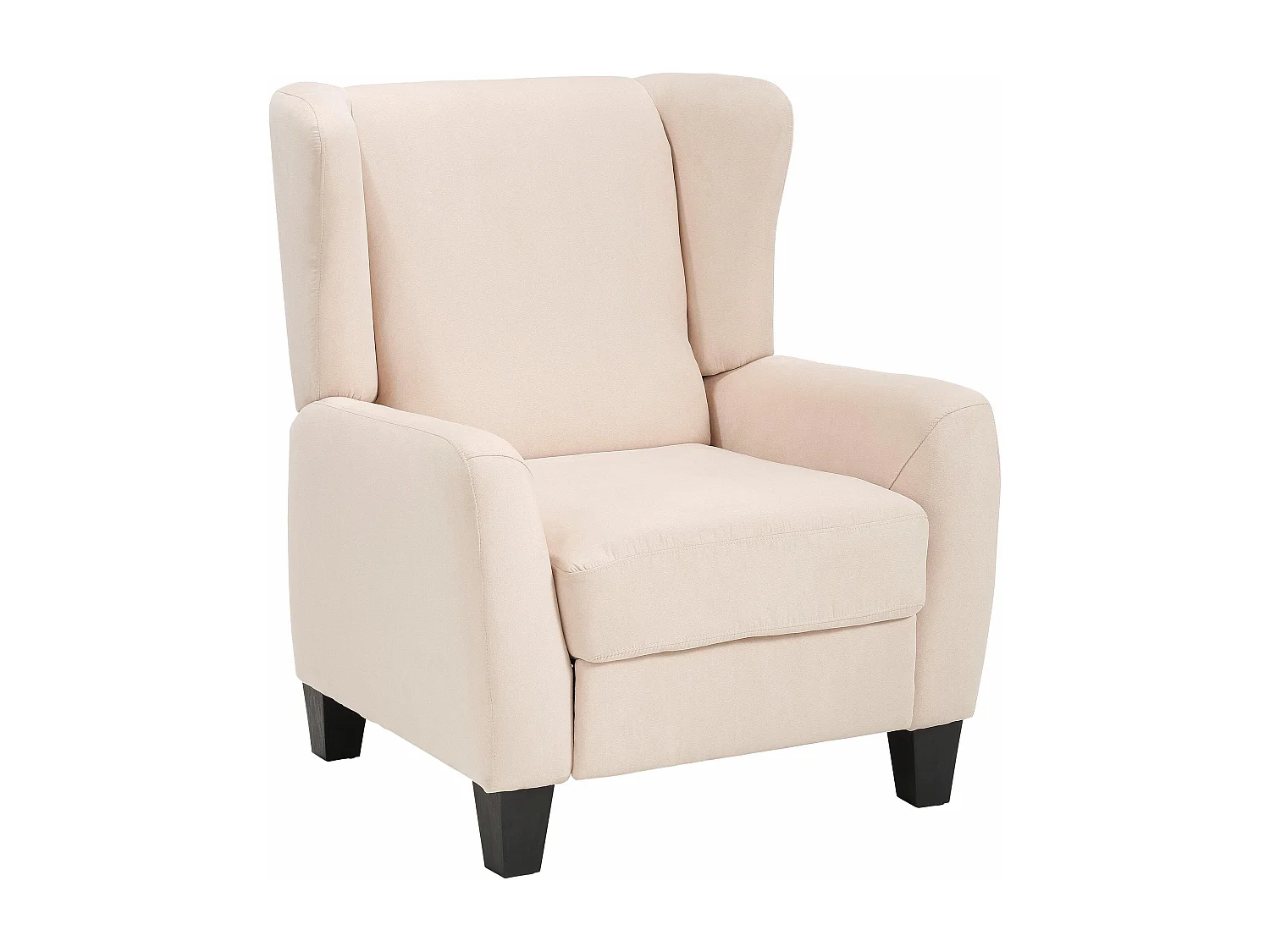 Alessa|Fauteuil Crème Microfibre