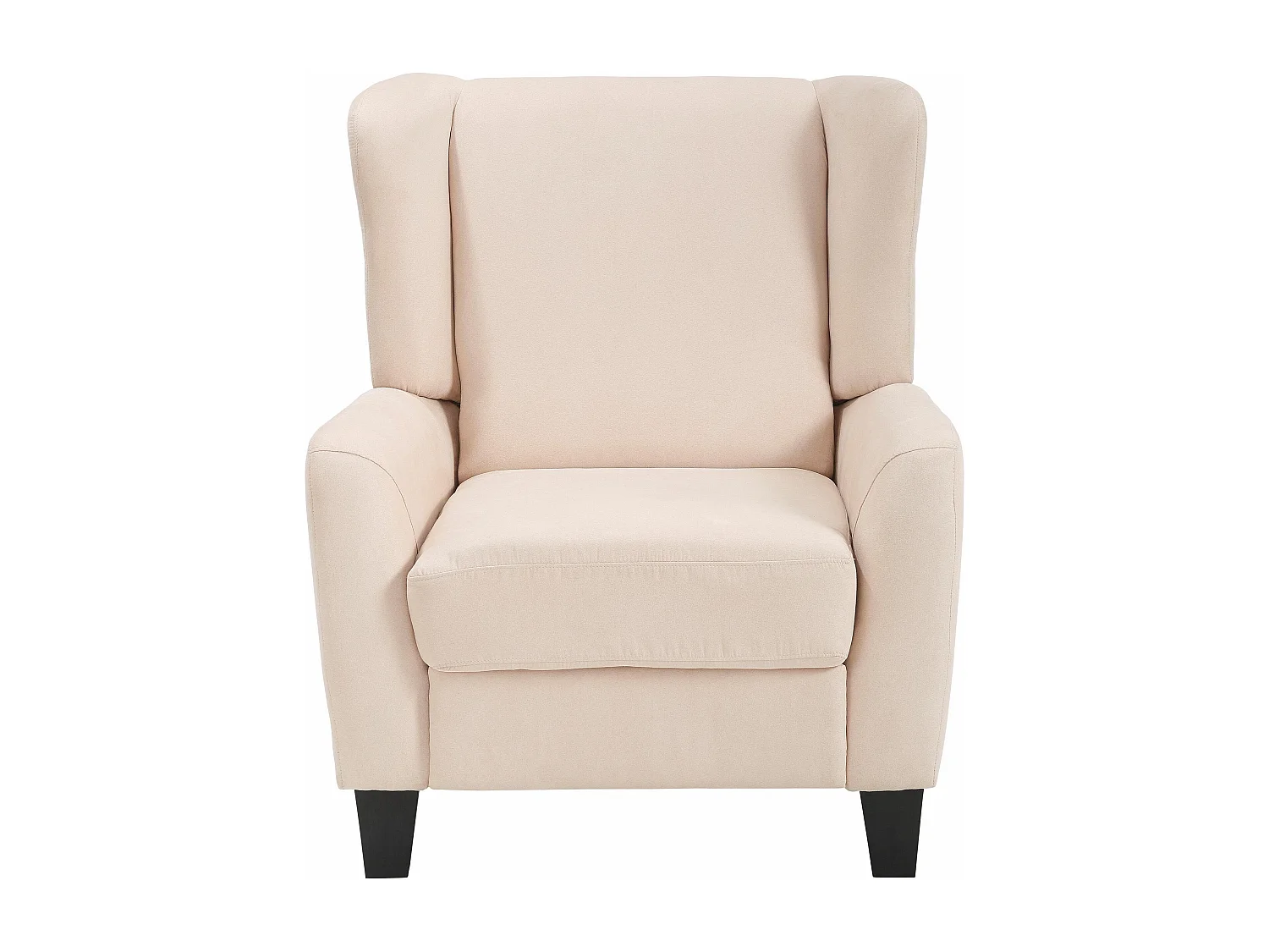 Alessa|Fauteuil Crème Microfibre