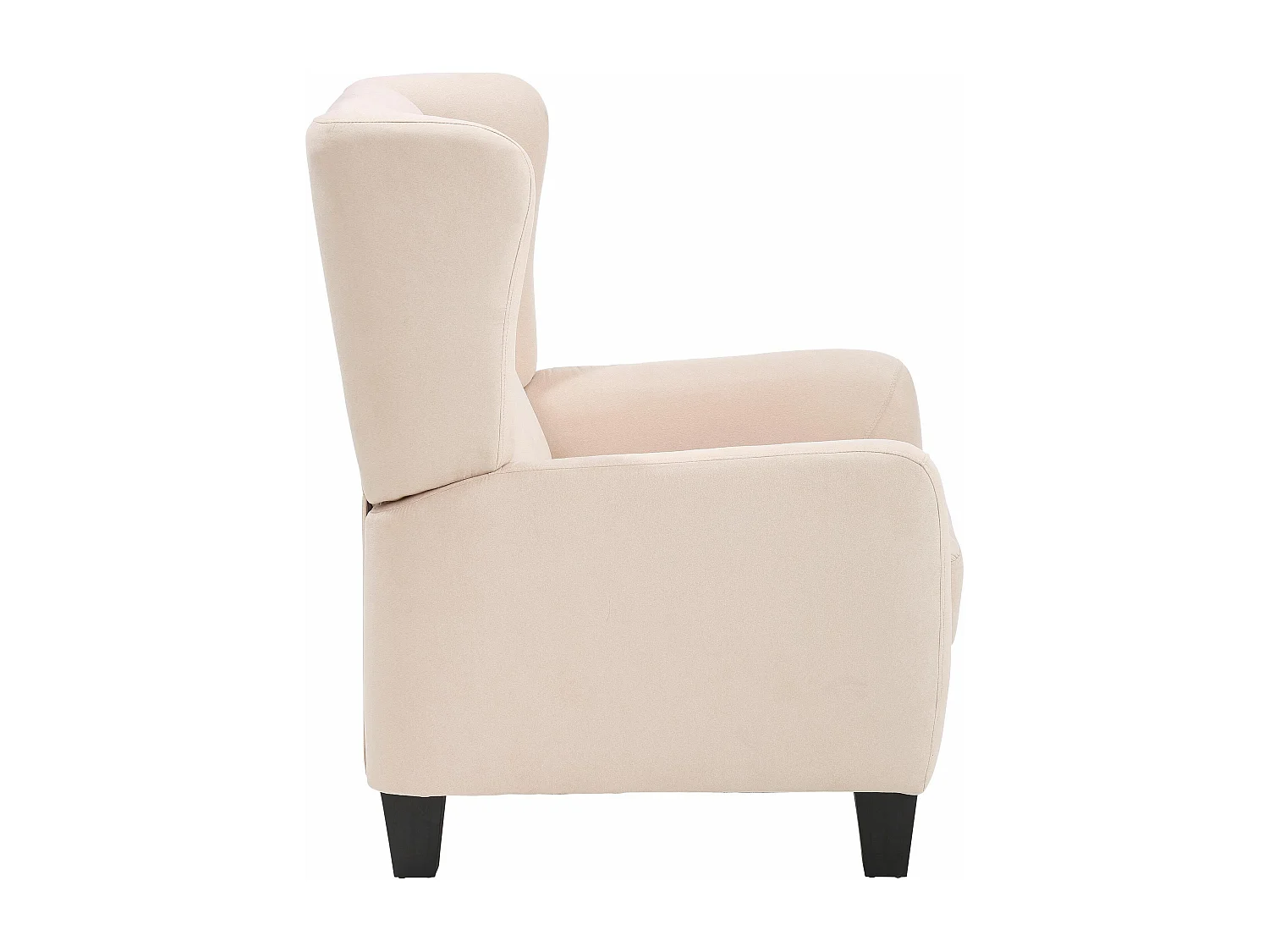 Alessa|Fauteuil Crème Microfibre