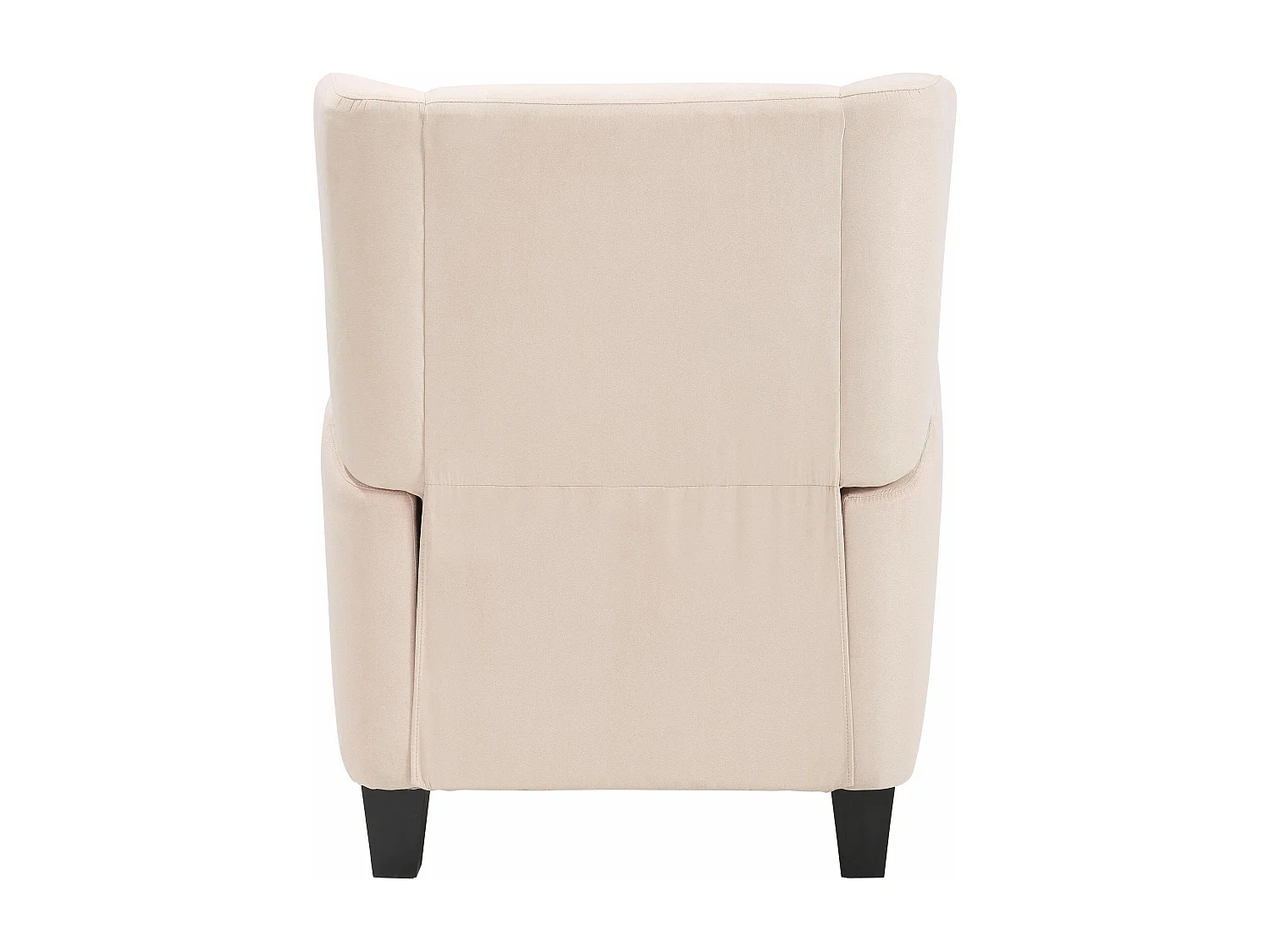 Alessa|Fauteuil Crème Microfibre