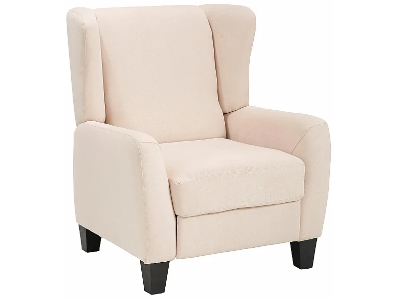 Poltrona Alessa Crema Microfibra