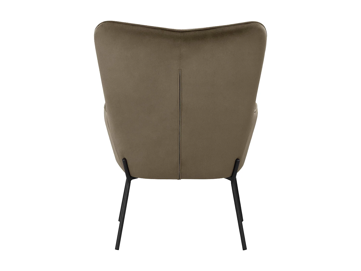Boris|Fauteuil en tissu mocca