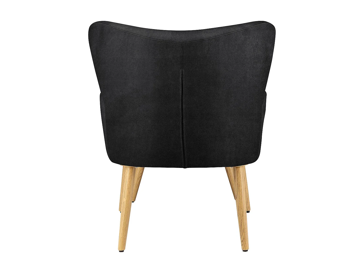 Coco Arm Chair Zwart Microfiber