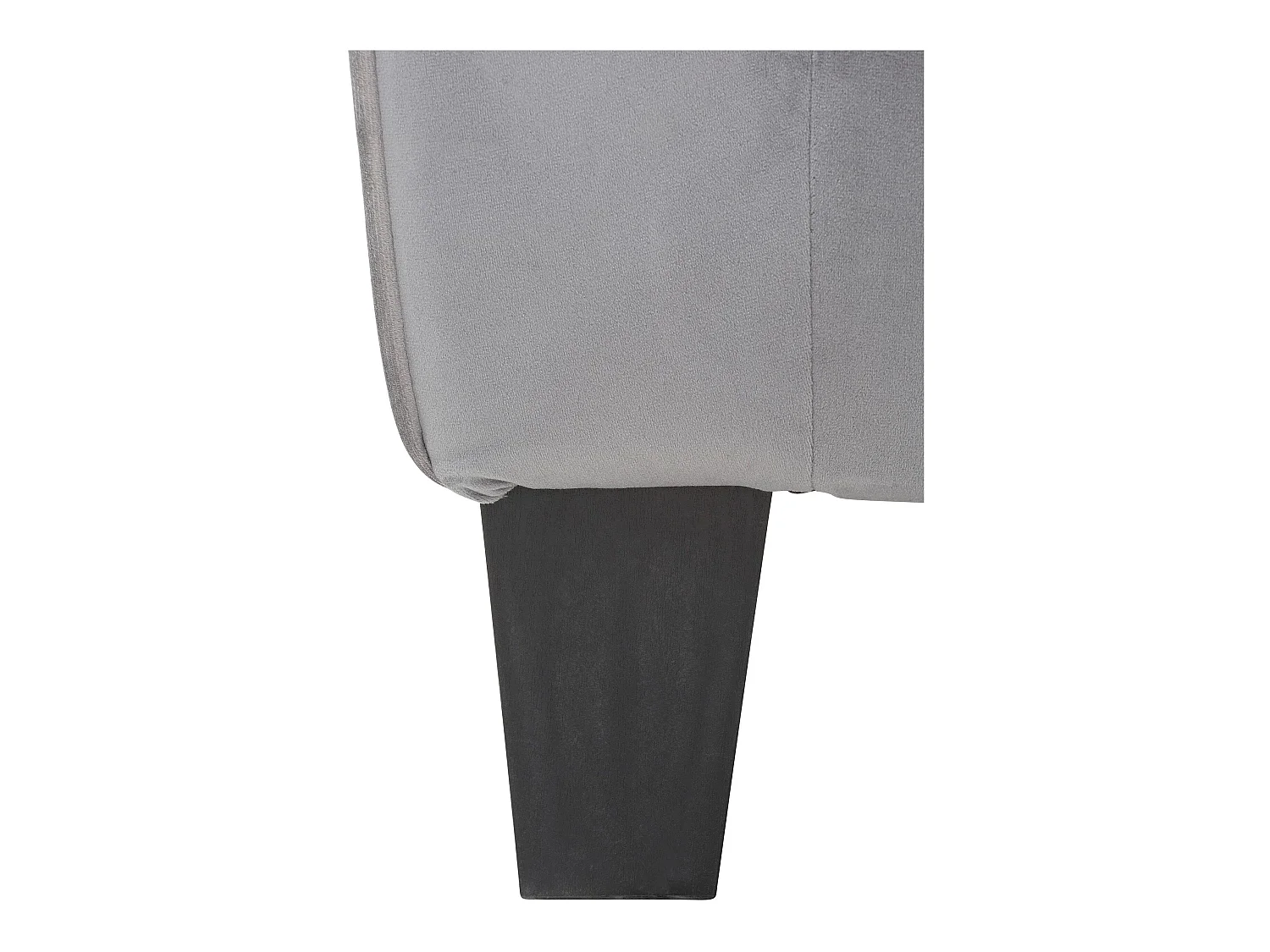 Paprika Armstoel+Kruk Grijs Vel Lichtgrijs