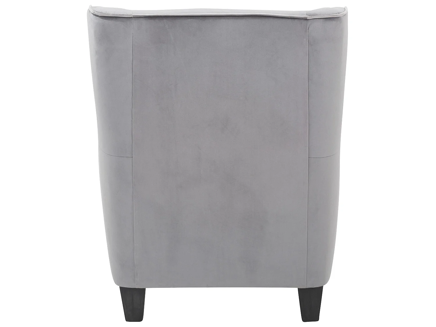 Paprika Armstoel+Kruk Grijs Vel Lichtgrijs