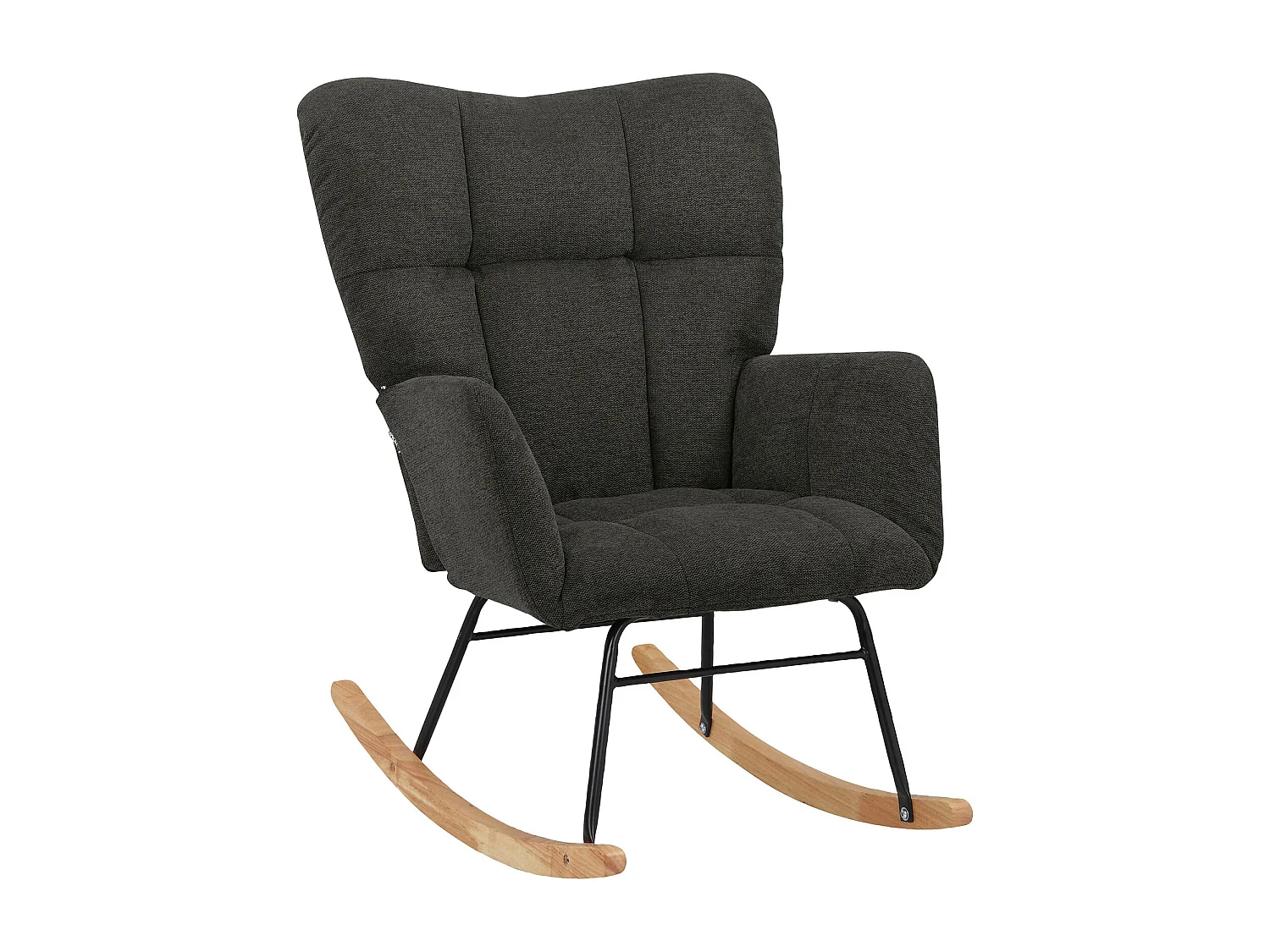 Cadeira de baloiço Elza em tecido Anthra Belfast