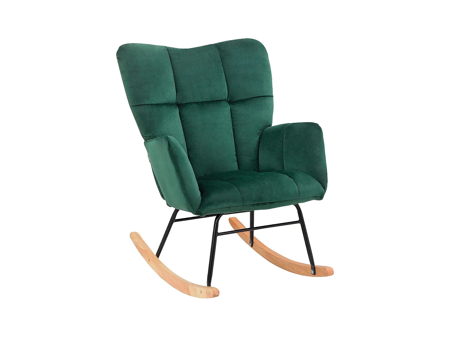 Elza Schommelstoel Groen Fluweel