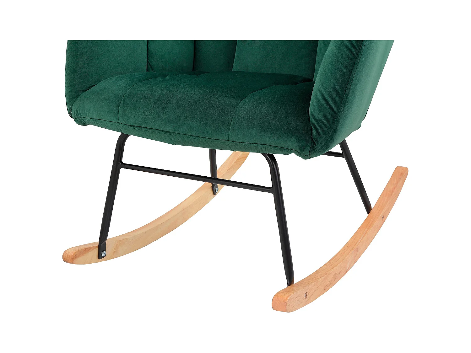 Elza Schommelstoel Groen Fluweel