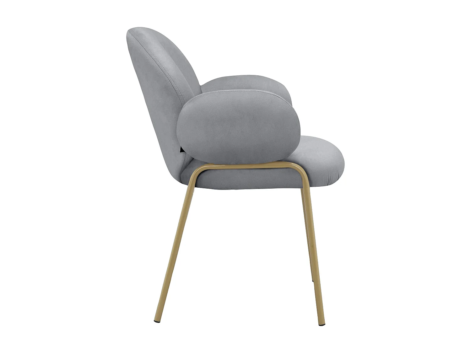 Sedia da pranzo Iwama 2pz grigio chiaro