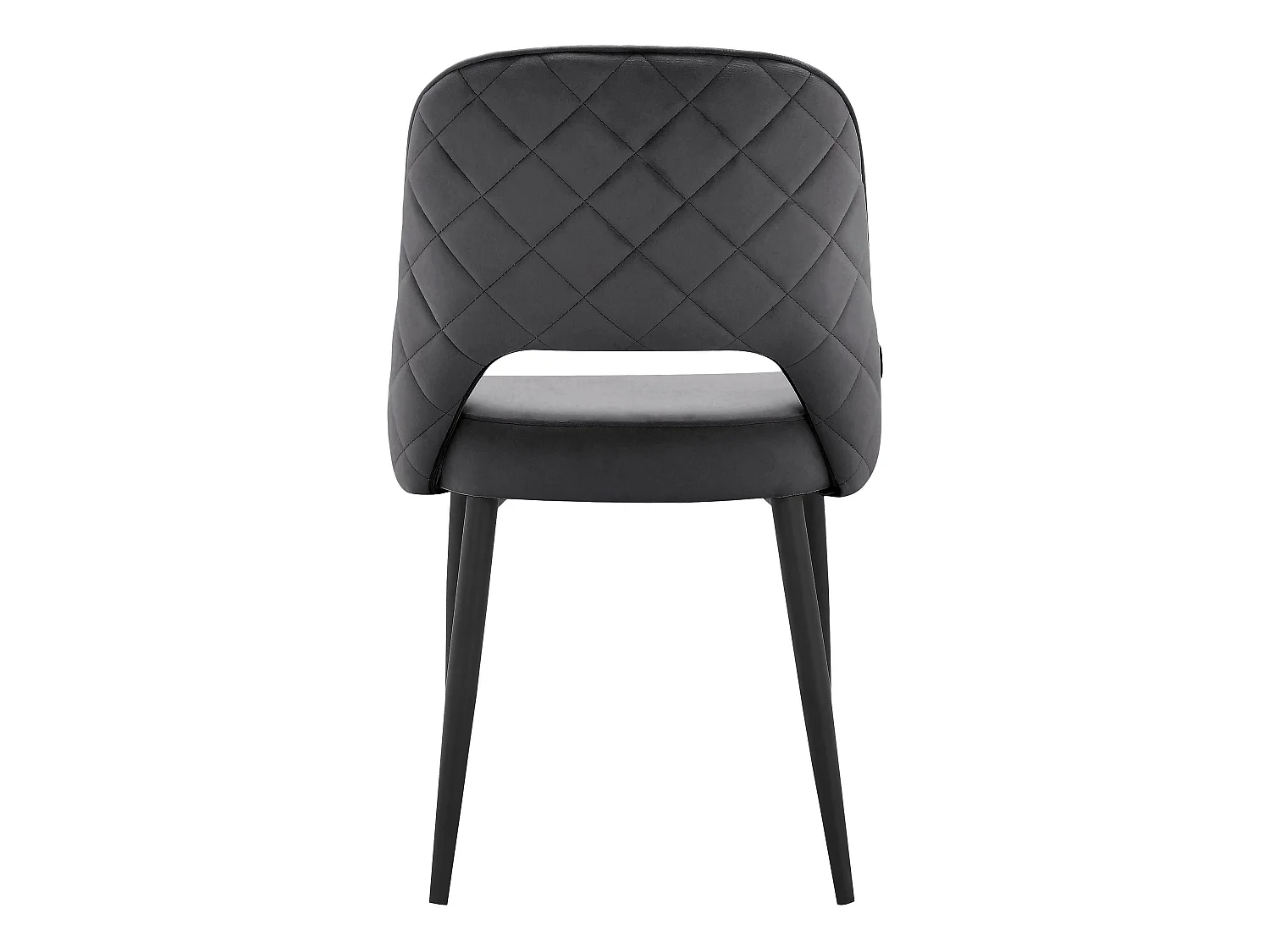Kyoto | Chaise de salle à manger 2 Pack Anthracite