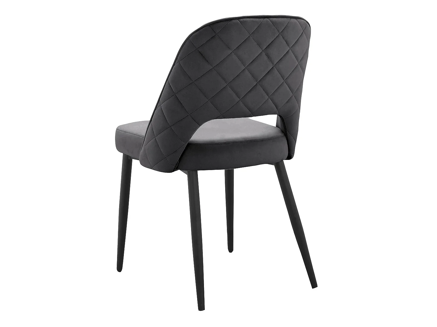 Kyoto | Chaise de salle à manger 2 Pack Anthracite