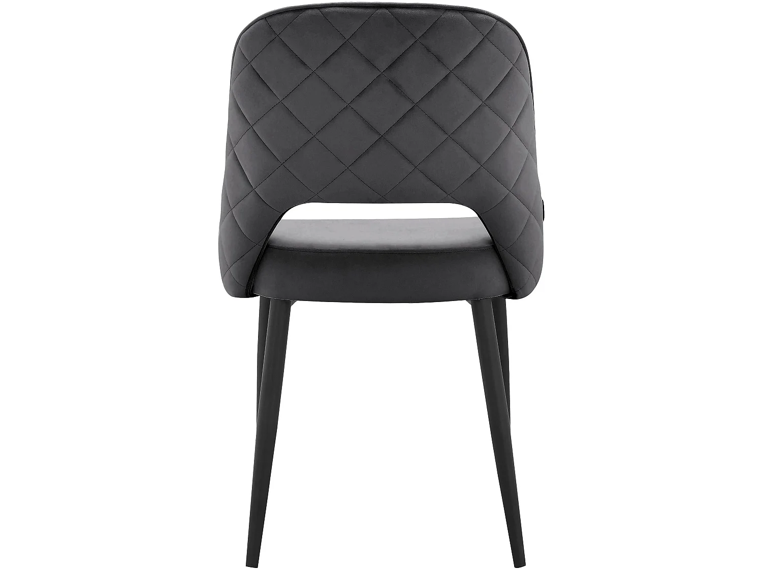 Kyoto | Chaise de salle à manger 2 Pack Anthracite