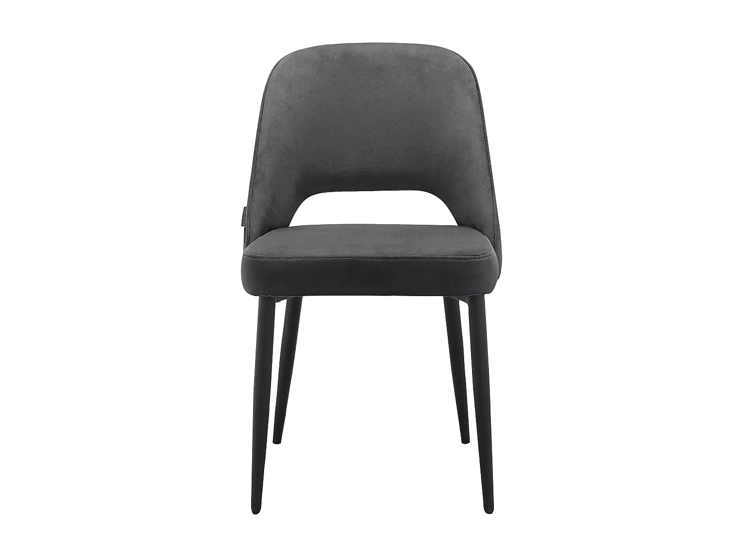 Kyoto | Chaise de salle à manger 2 Pack Anthracite