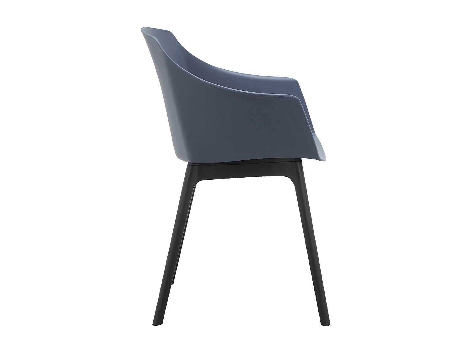 Bora | Fauteuil 2 Pack Blue en plastique bleu