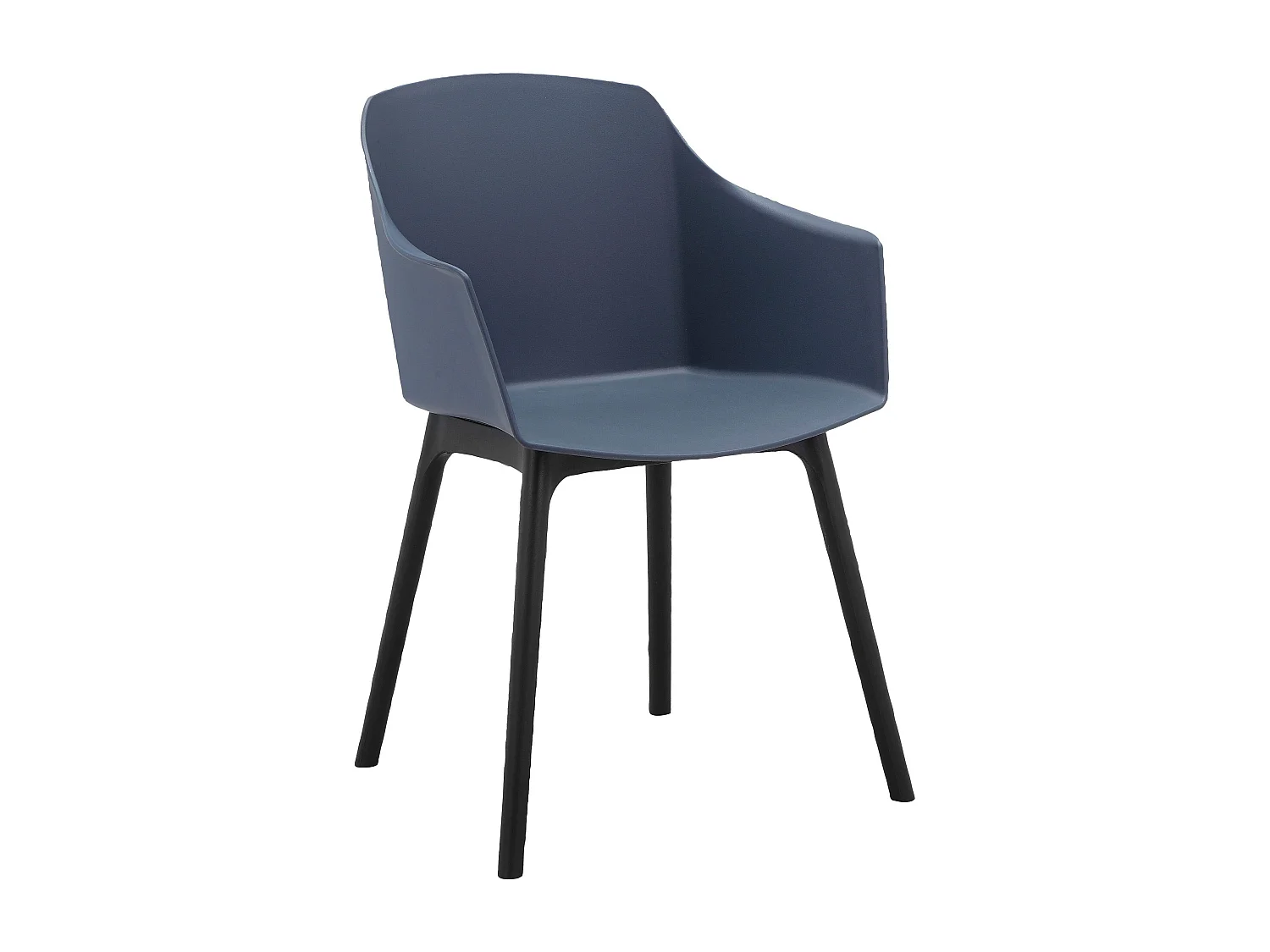 Bora | Fauteuil 2 Pack Blue en plastique bleu