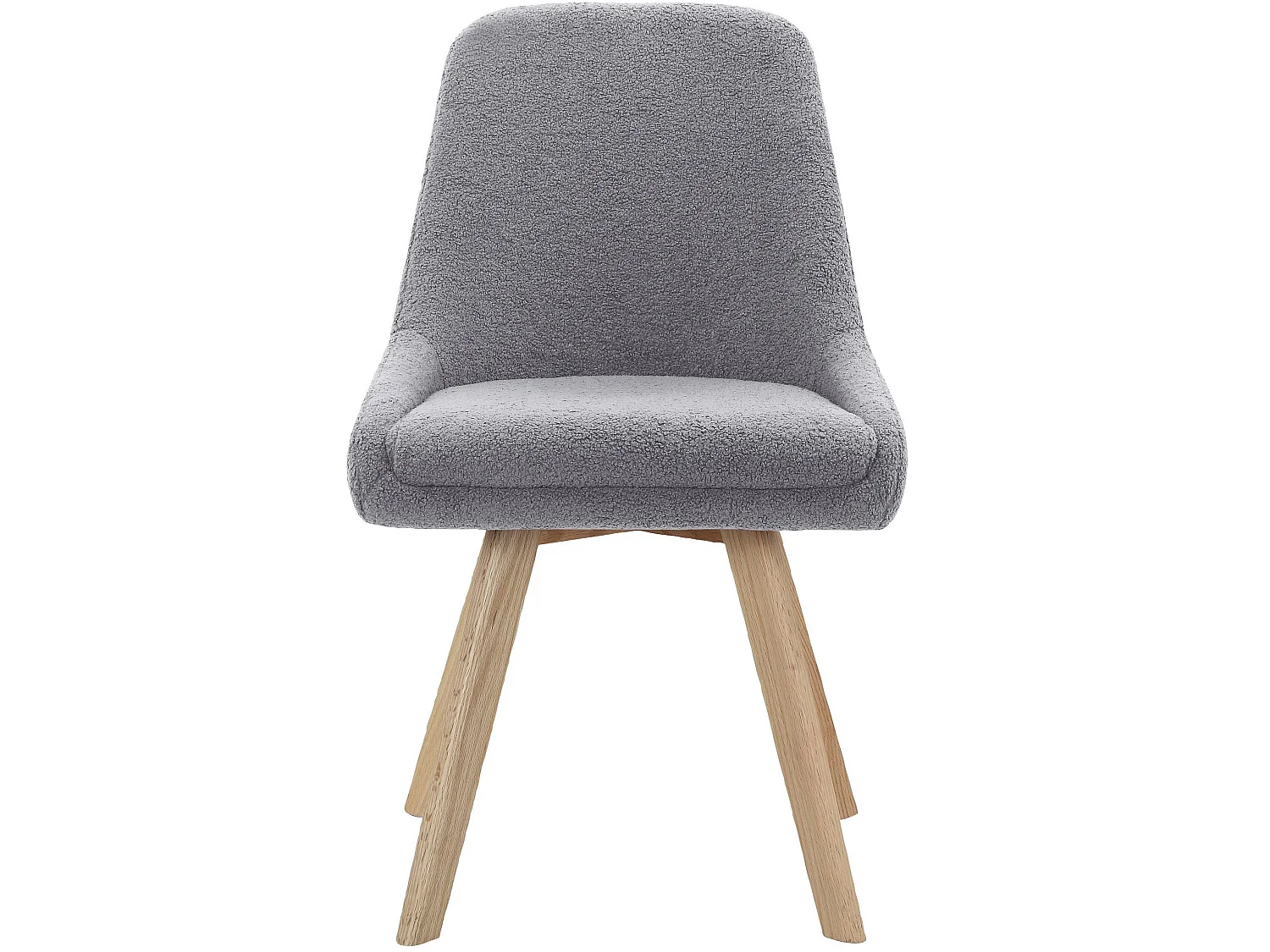 Trudi|Chaise de salle à manger 2 Pack Gris