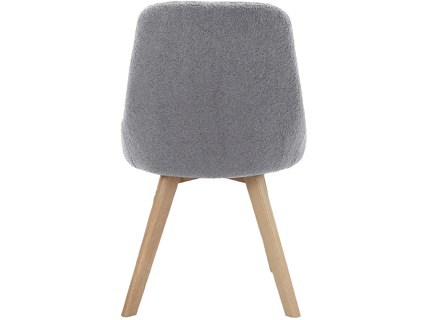 Trudi|Chaise de salle à manger 2 Pack Gris