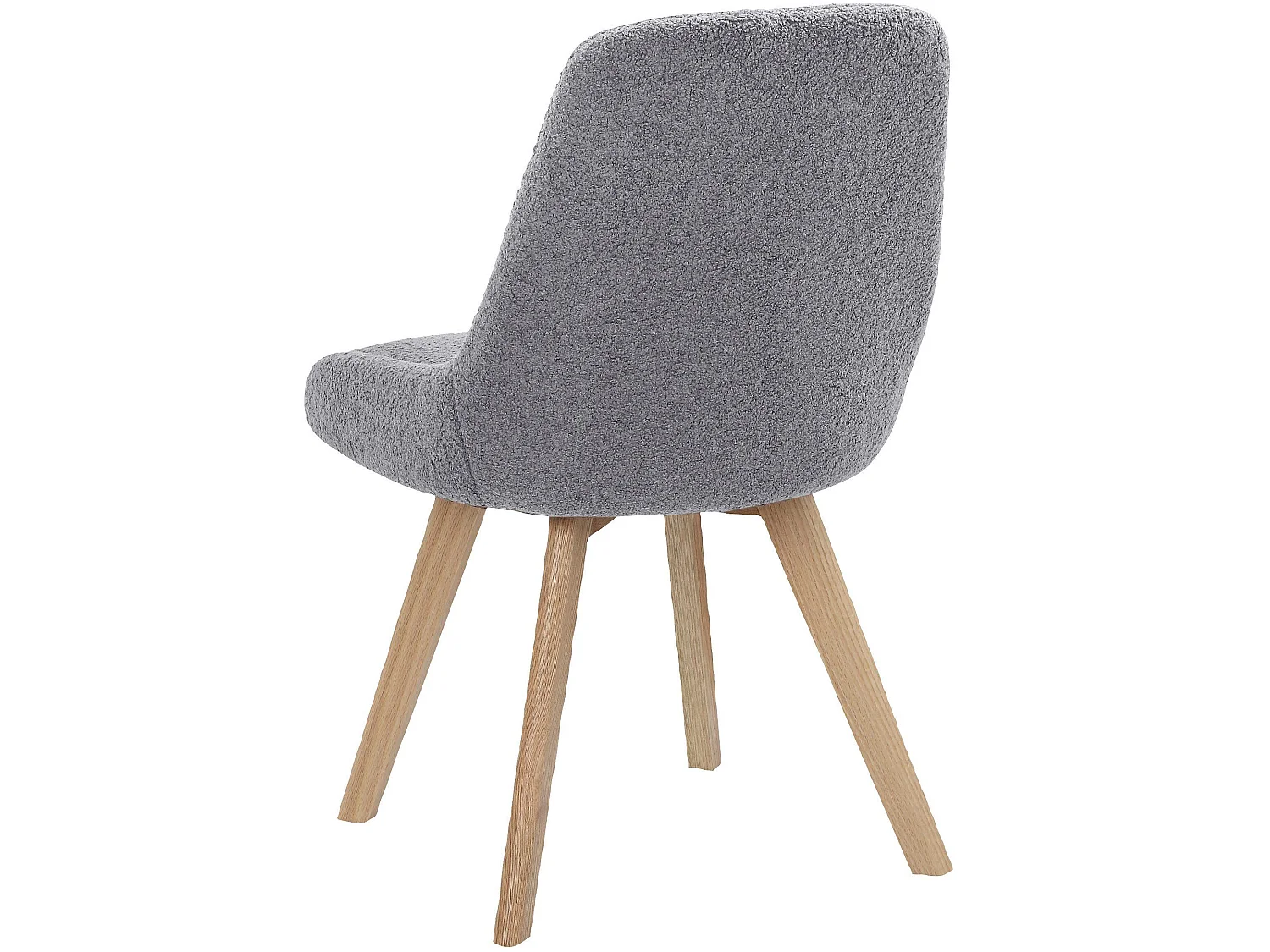 Trudi|Chaise de salle à manger 2 Pack Gris
