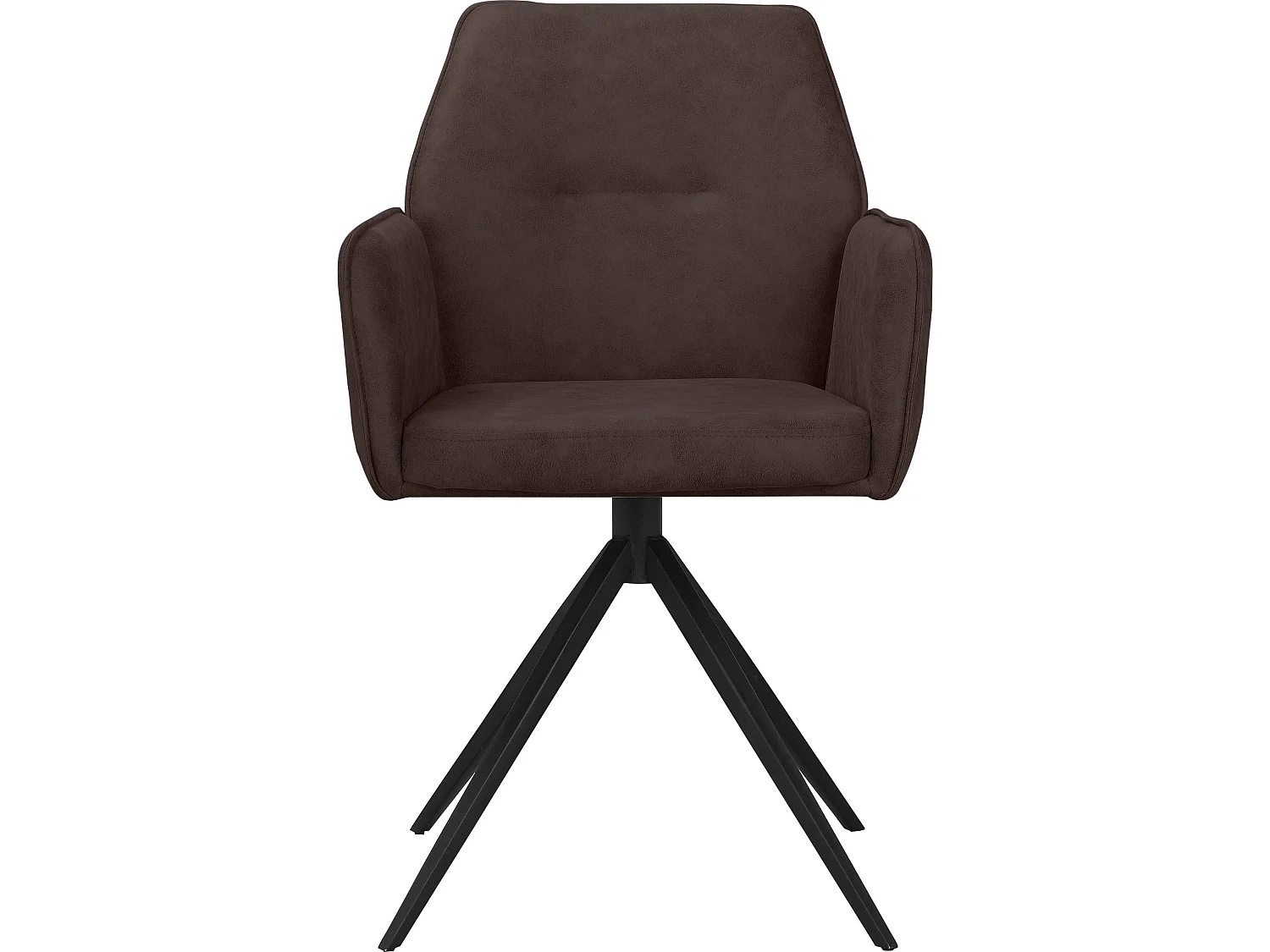 Sedia da pranzo 2 Pack Marrone