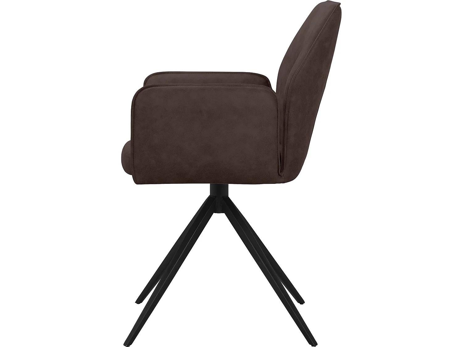 Sedia da pranzo 2 Pack Marrone