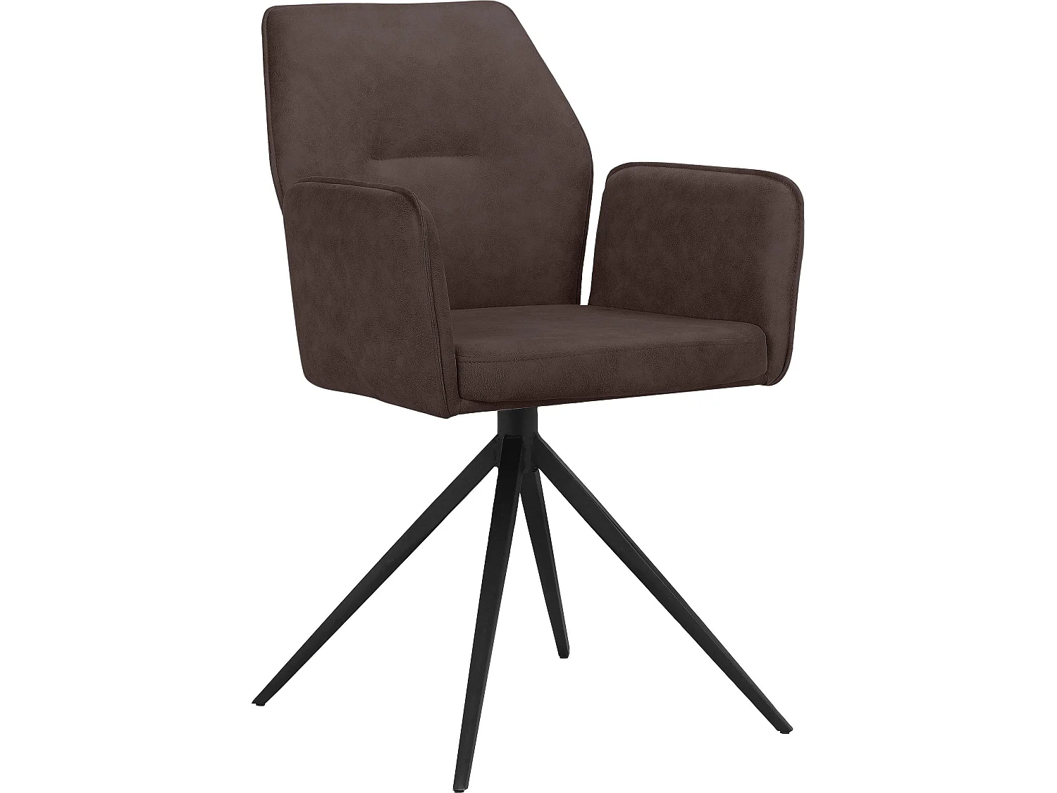 Sedia da pranzo 2 Pack Marrone