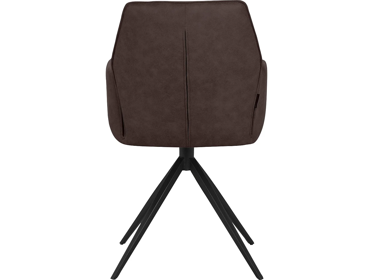 Sedia da pranzo 2 Pack Marrone