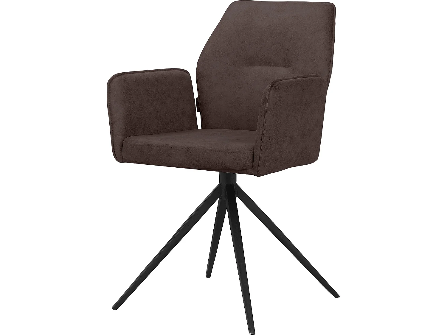 Sedia da pranzo 2 Pack Marrone