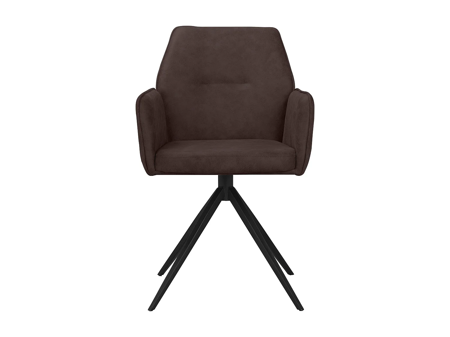 Capo | Chaise de salle à manger 2 Pack Marron