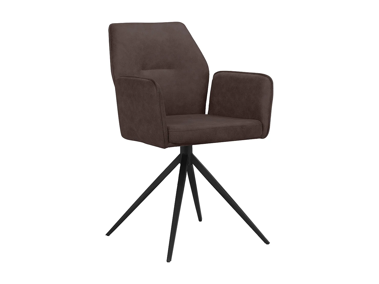 Capo | Chaise de salle à manger 2 Pack Marron