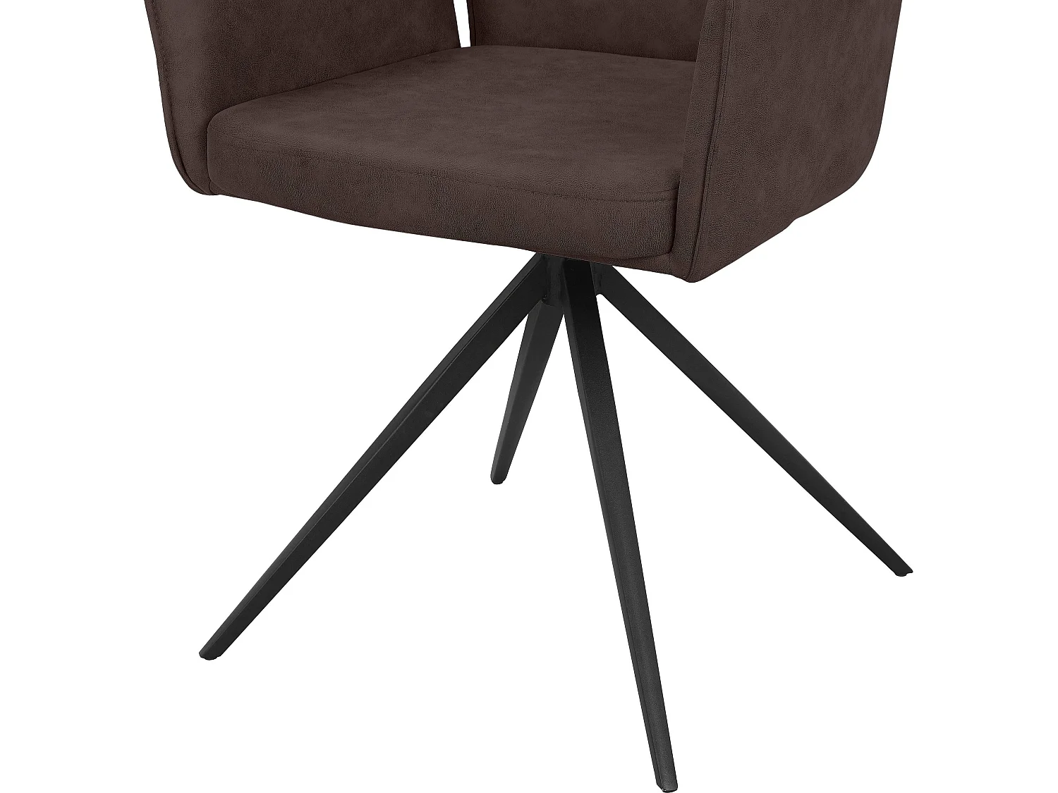 Capo | Chaise de salle à manger 2 Pack Marron