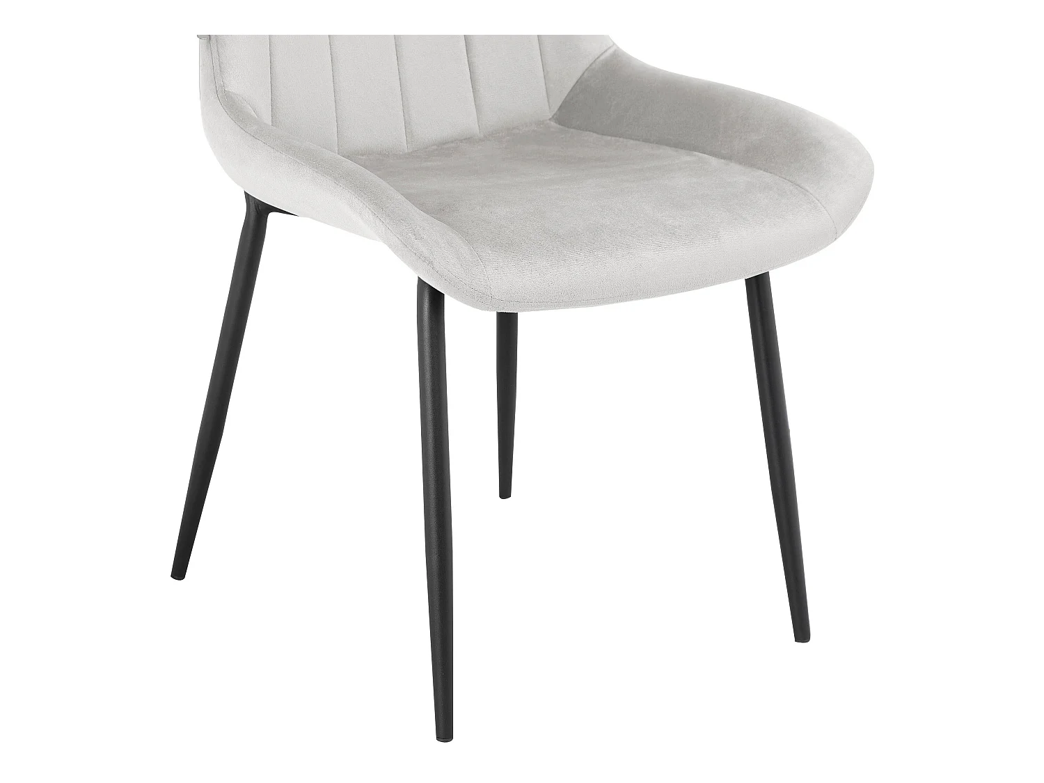 Alzira Eetkamerstoel 2pk Lichtgrijs