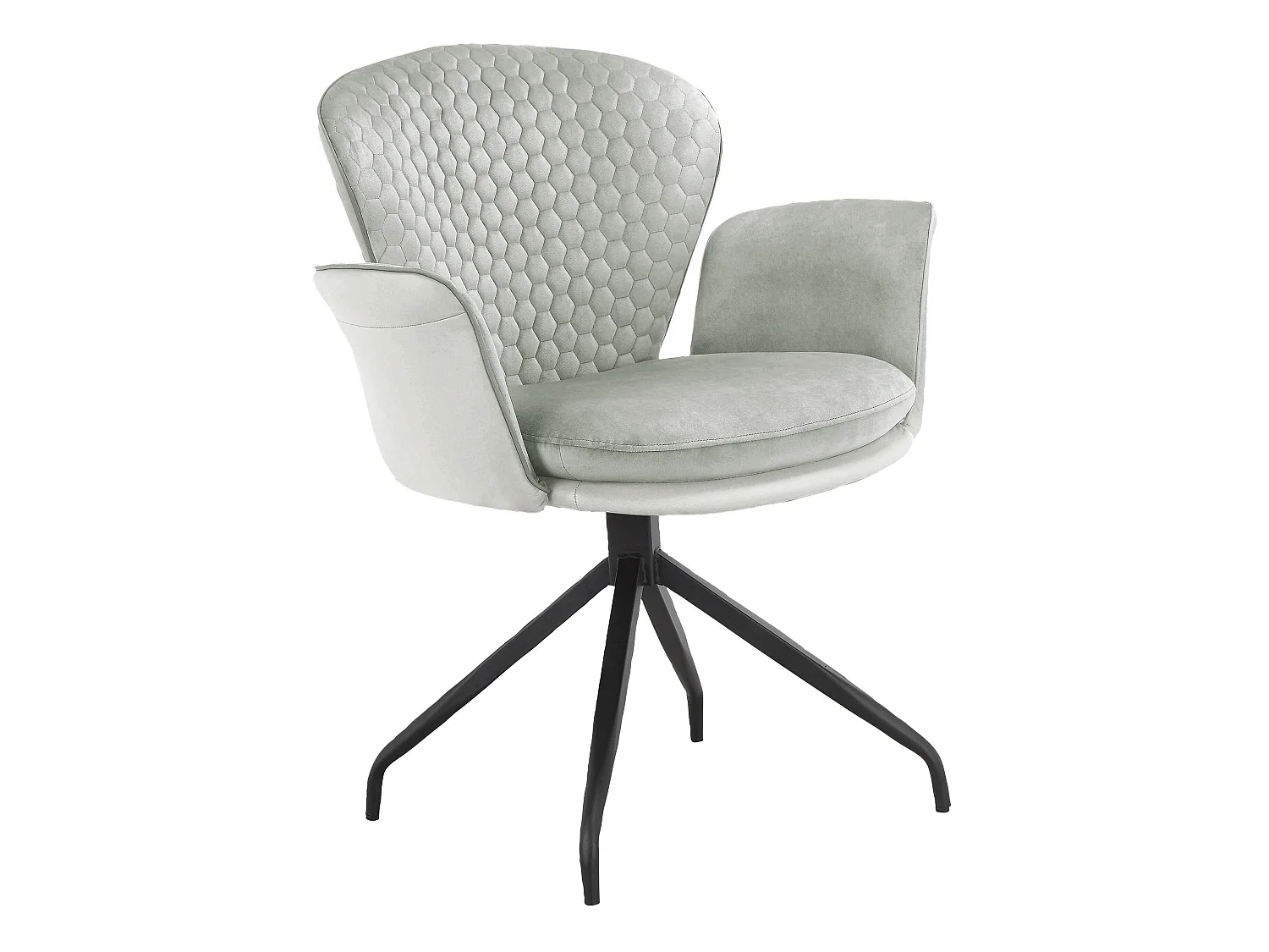 Lucia | Cadeira de Jantar 2 Packs Cinzento Claro