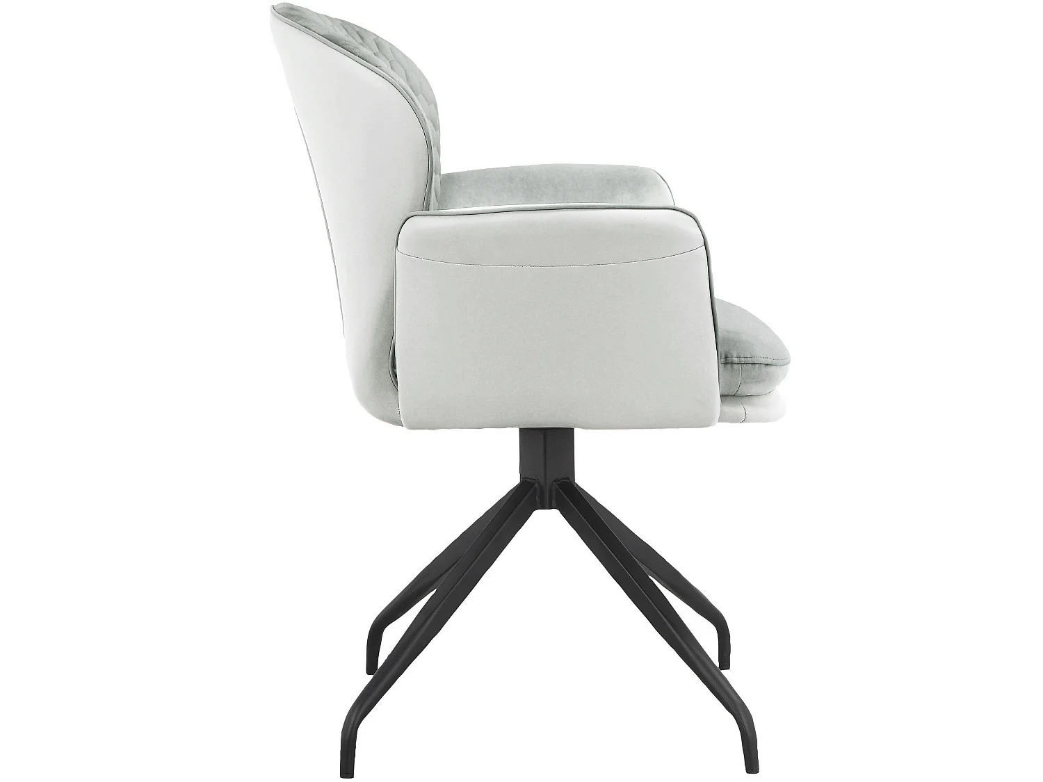 Lucia | Cadeira de Jantar 2 Packs Cinzento Claro