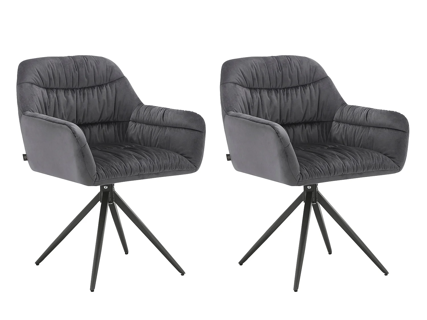 Tokyo|Fauteuil 2 PK Anthracite