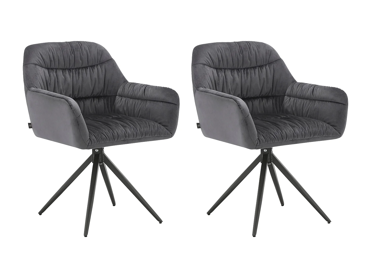 Tokyo|Fauteuil 2 PK Anthracite