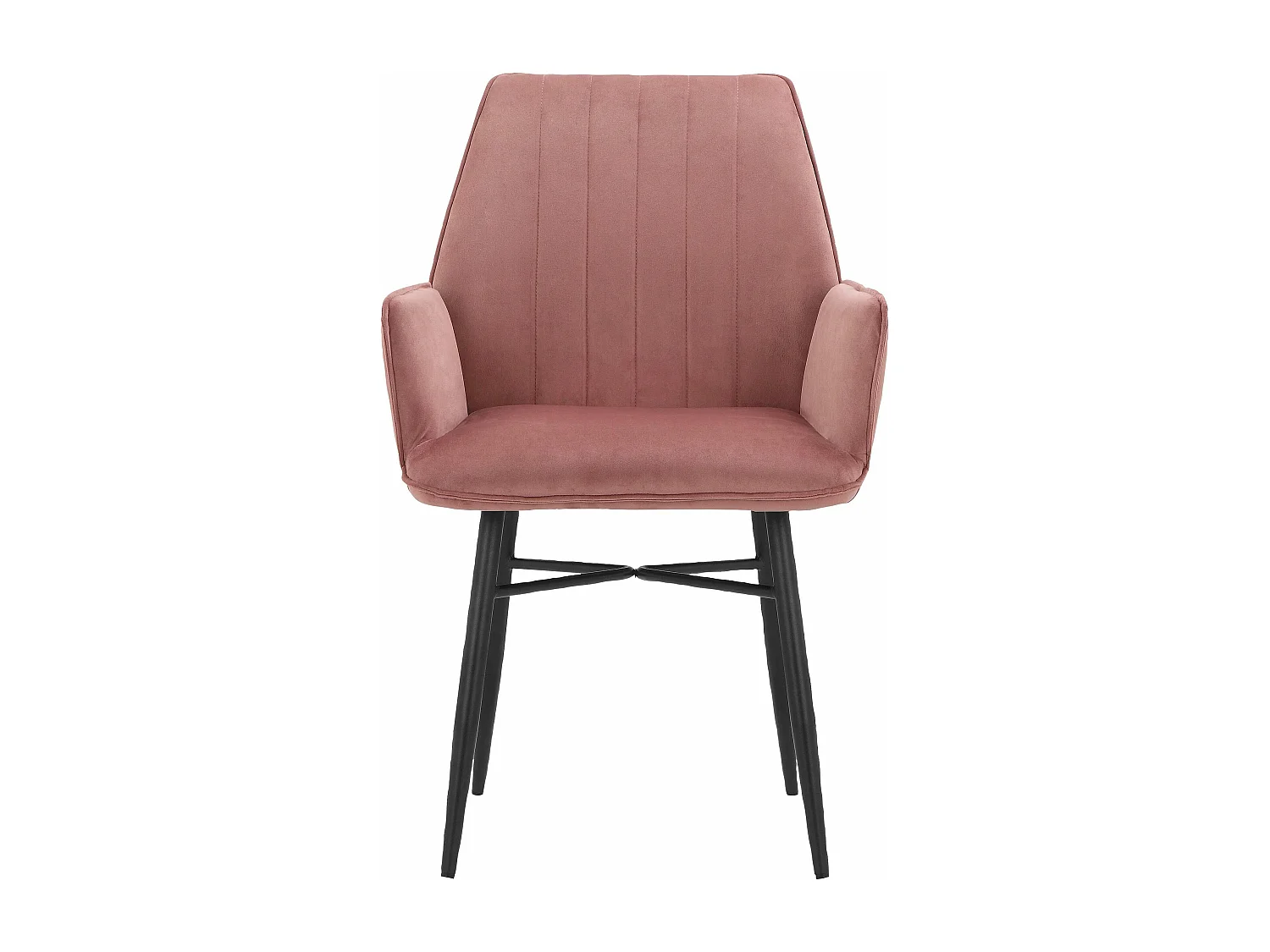 Anzo|Chaise de salle à manger 2 PK Rose