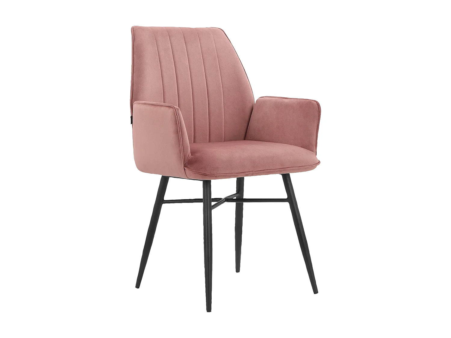 Anzo|Chaise de salle à manger 2 PK Rose