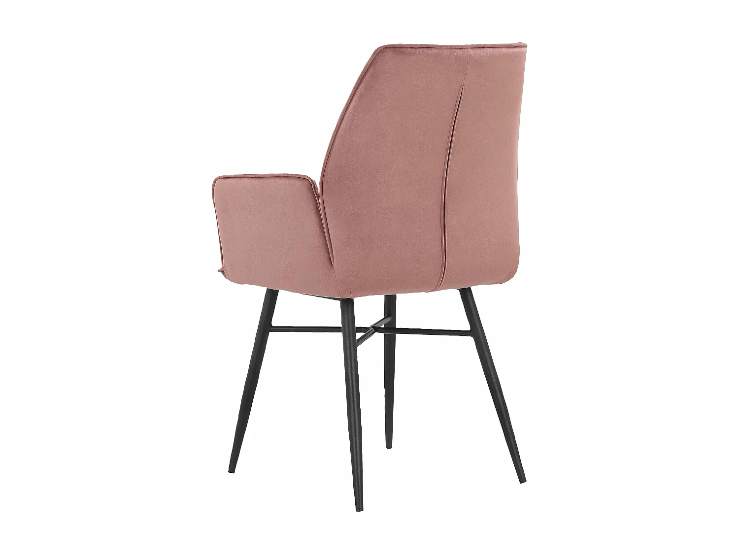 Anzo|Chaise de salle à manger 2 PK Rose