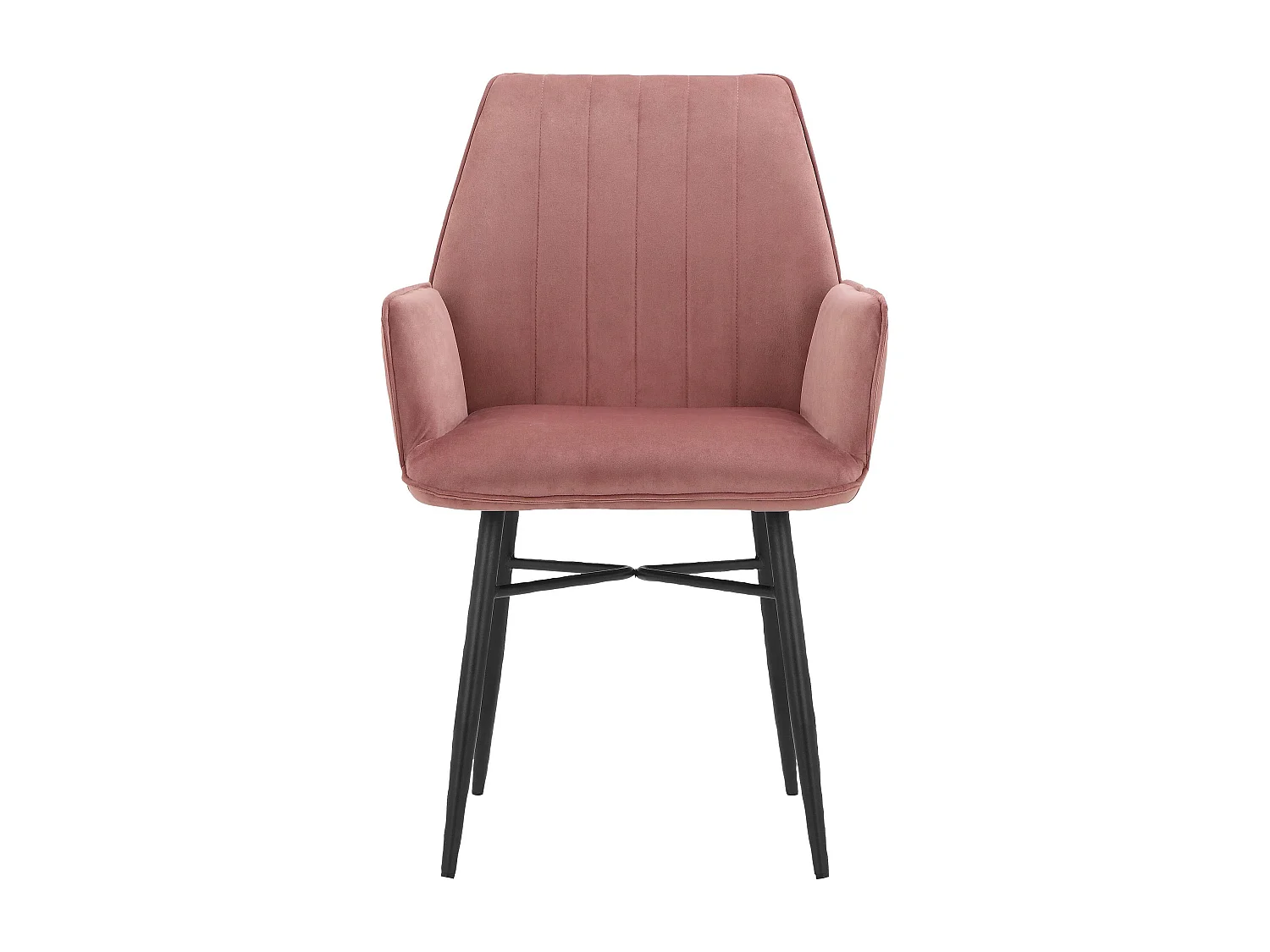 Anzo|Chaise de salle à manger 2 PK Rose